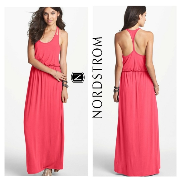 lush racerback maxi dress